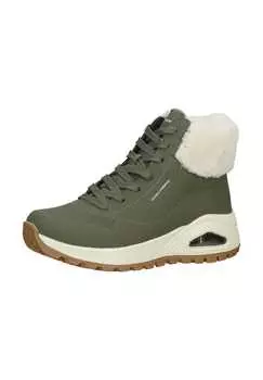Ботинки uno прочные осенне-воздушные Skechers, зеленый
