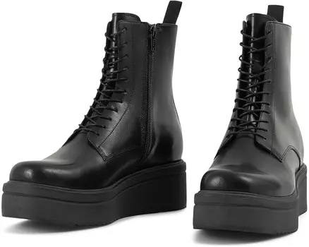 Ботинки Vagabond Shoemakers Tara Lace Up Leather Bootie, черный