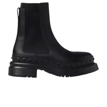 Ботинки Valentino Rockstud M-Way Ankle Boot, черный
