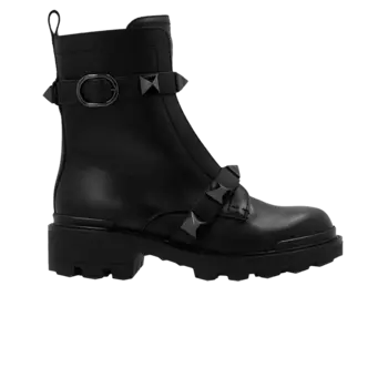 Ботинки Valentino Roman Stud 40MM, черный