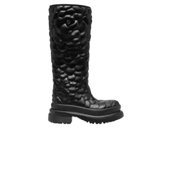Ботинки Valentino Valentino Wmns Atelier 03 Rain Boot 'Rose Edition - Black', черный