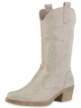 Ботинки Van Hill Cowboy Boots Megan, бежевый