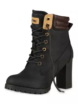 Ботинки Van Hill Lace-Up Ankle Boots Elizabeth, черный