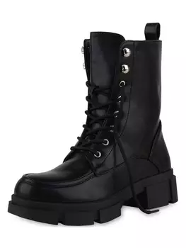 Ботинки Van Hill Lace-Up Ankle Boots Olivia, черный
