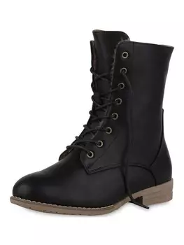 Ботинки Van Hill Lace-Up Ankle Boots Emma, черный