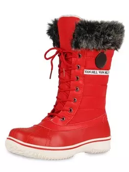 Ботинки Van Hill Lace-Up Boots Savannah, красный