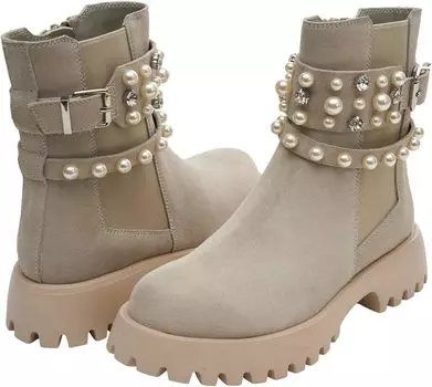 Ботинки Vaneli Zinnia, цвет Dove Waterproof Suede