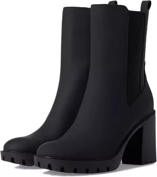 Ботинки Veronica Beard Riley Booties, цвет Black Leather