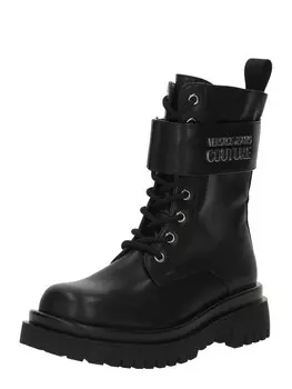 Ботинки Versace Jeans Couture Lace-Up Ankle Boots Fondo Drew, черный