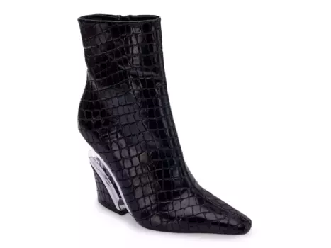 Ботинки Via Ninety Union, Black Croc Print