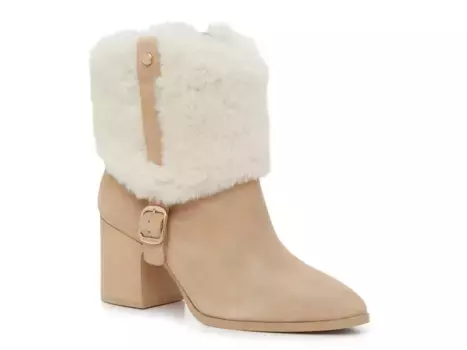 Ботинки Vince Camuto Estila, мягкая замша желтого цвета/кремового цвета