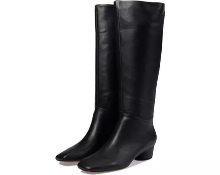 Ботинки Vince Ramona Wide Calf Boots, черная кожа