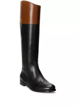 Ботинки в двух тонах Lauren Ralph Lauren, черный