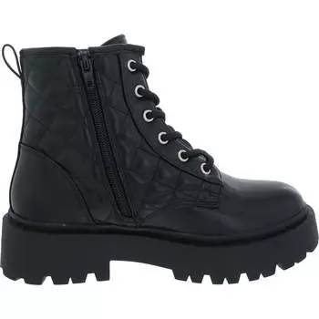 Ботинки в стиле милитари Rockk Girls из искусственной кожи и на шнуровке Steve Madden, черный