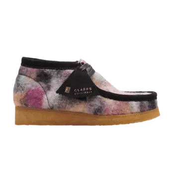 Ботинки Wallabee Boot 'Black Wool Combination', разноцветный