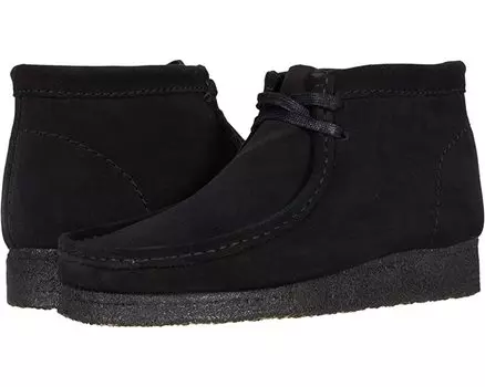 Ботинки Wallabee Boot Clarks, черный