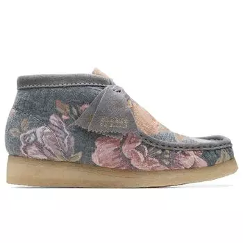 Ботинки Wallabee Boot Clarks Originals, цвет Blau Geblmt