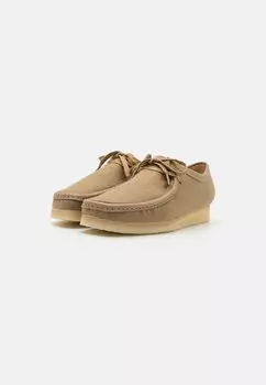 Ботинки WALLABEE Clarks Originals, коричневый