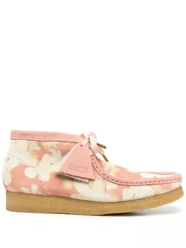 Ботинки Wallabee Clarks, розовый