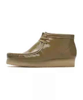 Ботинки Wallabee Clarks, зеленый