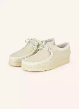 Ботинки wallabee дезерты Clarks Originals, экрю