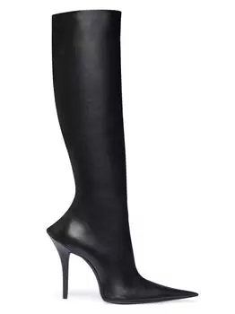 Ботинки ведьмы 110мм Balenciaga, черный