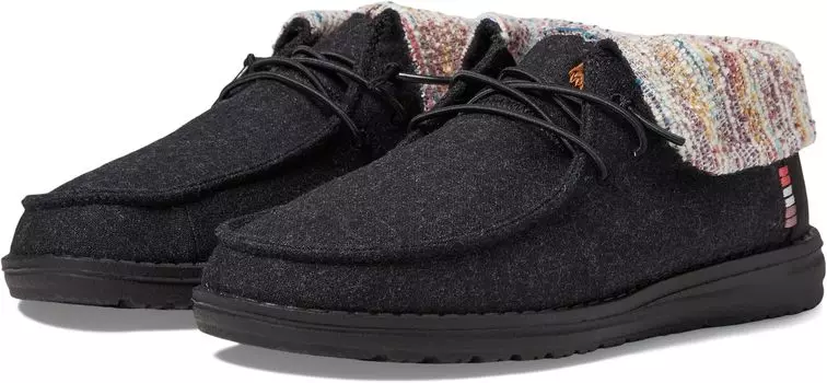 Ботинки Wendy Fold Felted Cozy Hey Dude, черный