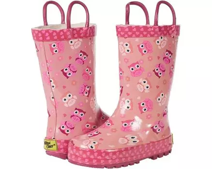 Ботинки Western Chief Happy Owls Rain Boot, розовый