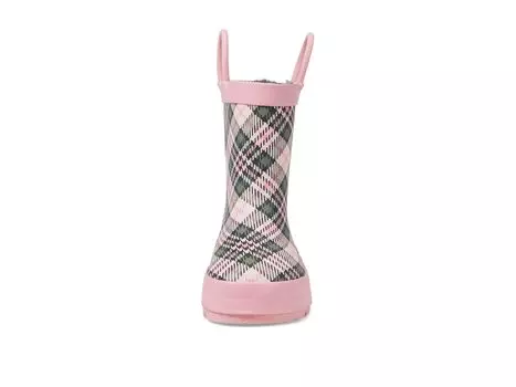 Ботинки Western Chief Kids Precious Plaid Rain Boot (Toddler/Little Kid), розовый