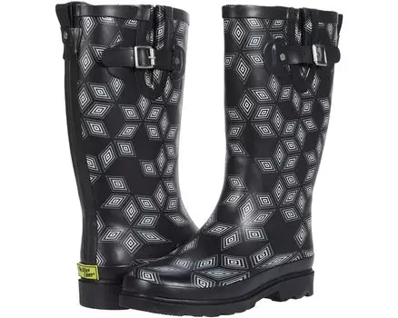 Ботинки Western Chief Printed Tall Rain Boot, цвет Cubique