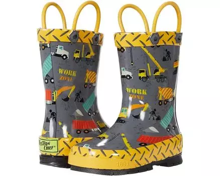 Ботинки Western Chief Work Zone Tread Loop Boot, угольный