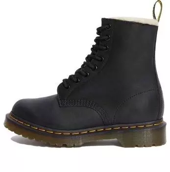 Ботинки (WMNS) Dr. Martens 1460 Faux Fur Lined Black 21797001, черный
