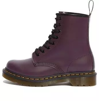 Ботинки (WMNS) Dr. Martens 1460 Smooth Leather Lace Up Boots 'Purple' 11821500, фиолетовый
