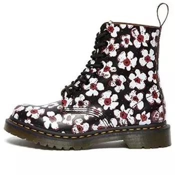 Ботинки (WMNS) Dr. Martens 460 Pascal Black/White 26456002, черный