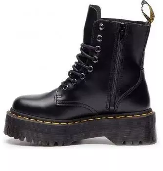Ботинки (WMNS) Dr. Martens Jadon Smooth Leather Platform Boot 'Black' 15265001