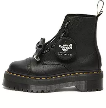 Ботинки (WMNS) Dr. Martens Lazy Oaf x Sinclair Low Platform Boot 'Black Pisa' 27518001, черный