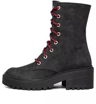 Ботинки (WMNS) Skechers Modern Comfort Winter High-Top Martin Boots Black 167059-BKNT, черный