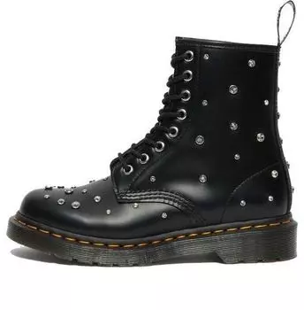 Ботинки (WMNS) Swarovski x Dr. Martens 1460 Martin Boots Black 27208001, черный