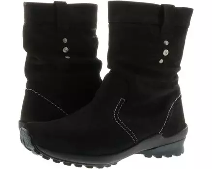 Ботинки Wolky Bryce Water Resistant, цвет Black Nepal Oiled Leather