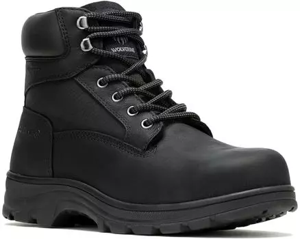 Ботинки Wolverine Carlsbad Waterproof 6" Steel Toe Work Boot, черный