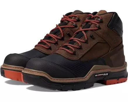 Ботинки Wolverine Raider Shield 6" Carbonmax, цвет Dark Brown