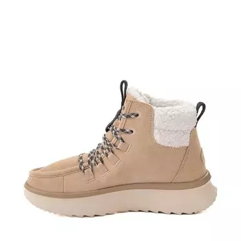 Ботинки Womens HEYDUDE Wendy Peak Apres Suede Cozy Boot, бежевый