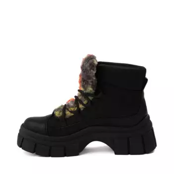 Ботинки Womens Rocket Dog Tiger Platform Bootie, цвет Black/Rainbow