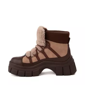 Ботинки Womens Rocket Dog Tiger Platform Bootie, цвет Taupe/Dark Brown