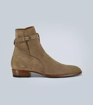 Ботинки Wyatt 30 Jodhpur Saint Laurent, коричневый