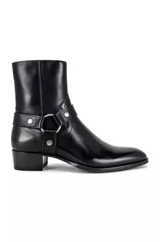 Ботинки Wyatt Harness Saint Laurent, цвет Noir