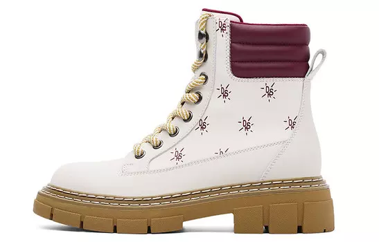 Ботинки женские белые Dickies