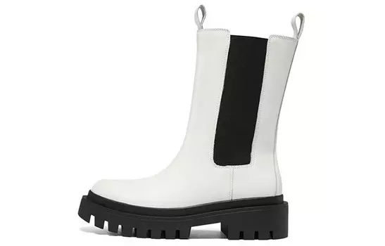 Ботинки женские белые Skechers