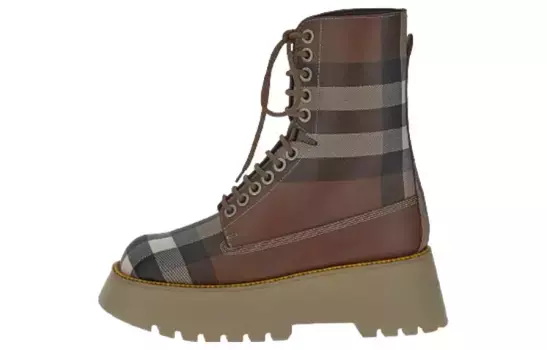 Ботинки женские Burberry, коричневый