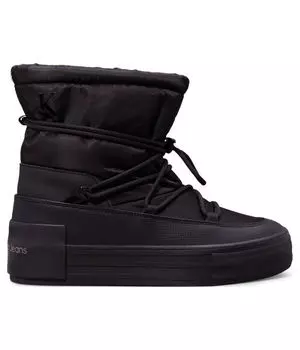 Ботинки женские Calvin Klein Jeans зимние короткие, черный